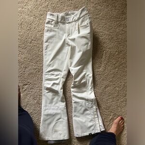 ROXY DRI-FLIGHT Technical 5k Snowboard Ski Snow Pants white Size XSmall